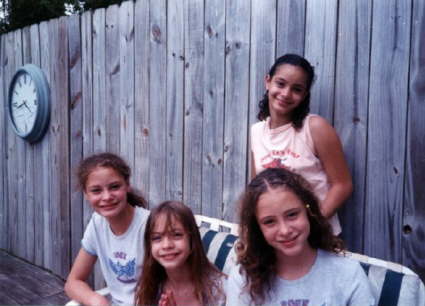 The Girls on the Pool Deck